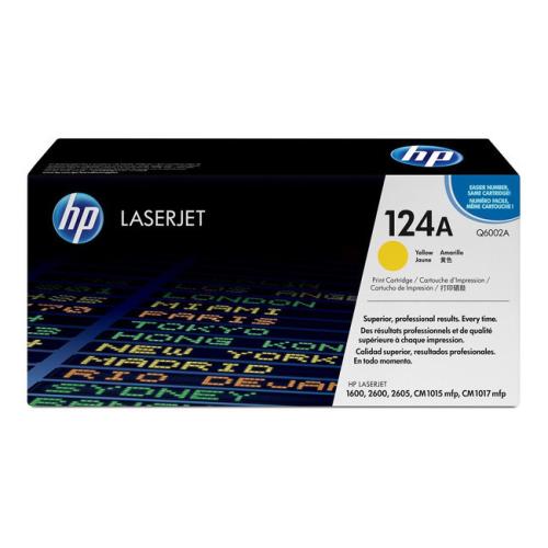 HP Toner galben (Q6002A / 124A)