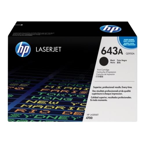 HP Toner negru (Q5950A / 643A)