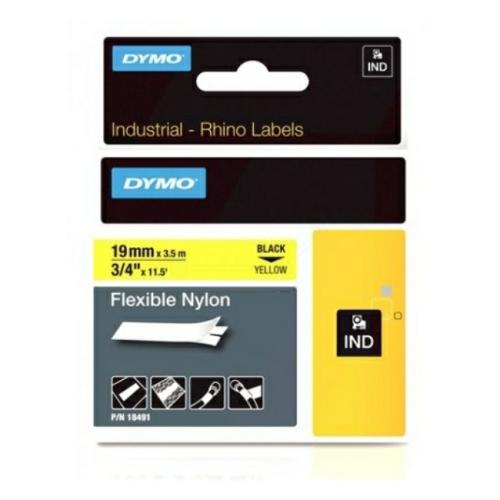 Dymo Banda de culoare negru pe galben (18757 / S0718090)