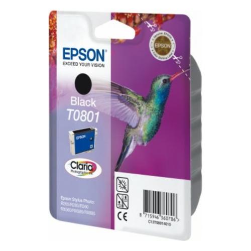 Epson Cartus cu cerneala negru (C13T08014011 / T0801)