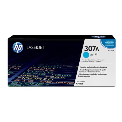 HP Toner cian (CE741A / 307A)