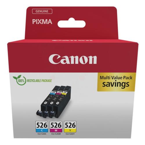 Canon Cartus cu cerneala cian / magenta / galben (4541B009 / CLI526) (multipack)