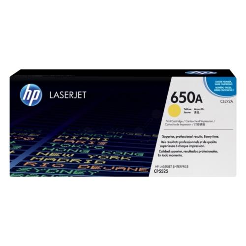 HP Toner galben (CE272A / 650A)