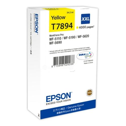 Epson Cartus cu cerneala galben (C13T789440 / T7894XXL) (high capacity)