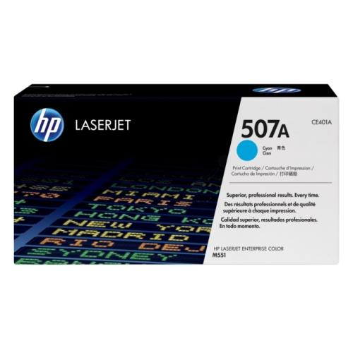 HP Toner cian (CE401A / 507A)