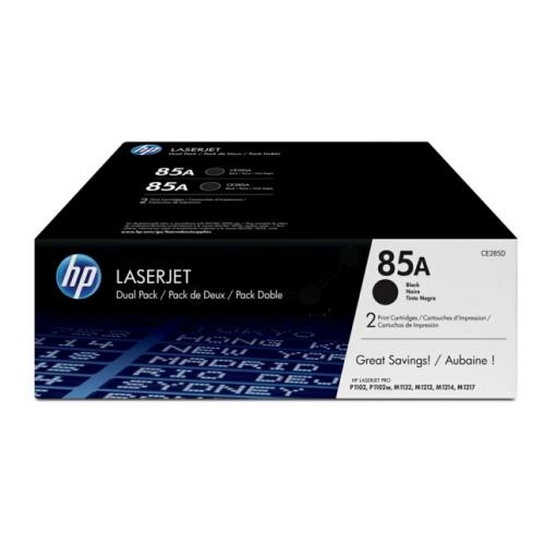 HP Toner negru (CE285AD / 85A) (Pachet dublu)