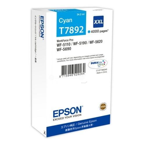 Epson Cartus cu cerneala cian (C13T789240 / T7892XXL) (high capacity)