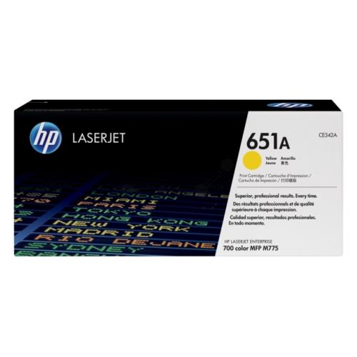 HP Toner galben (CE342A / 651A)