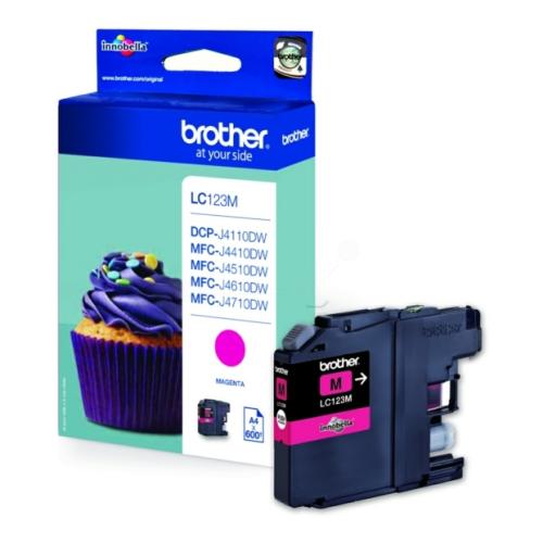 Brother Cartus cu cerneala magenta (LC123M)