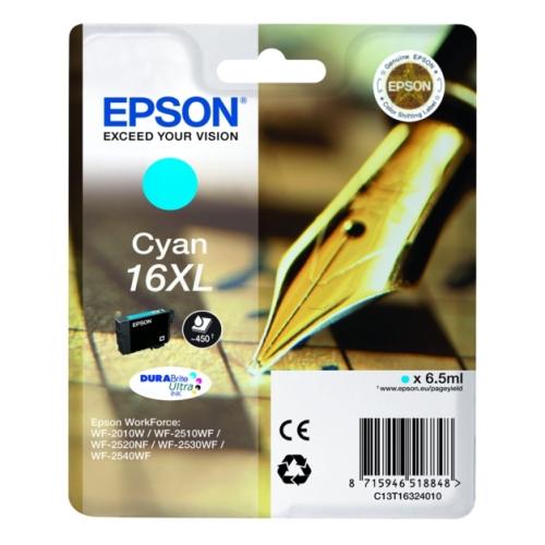 Epson Cartus cu cerneala cian (C13T16324010 / 16XL) (high capacity)