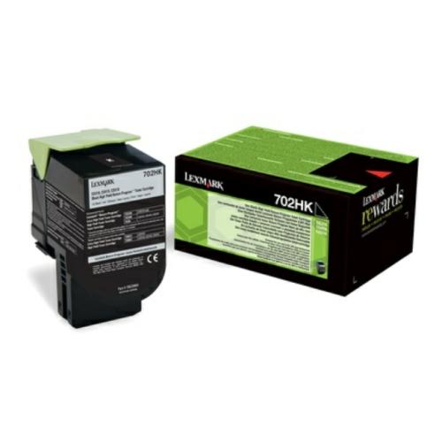 Lexmark Toner negru (70C2HK0 / 702HK) (Returnare)