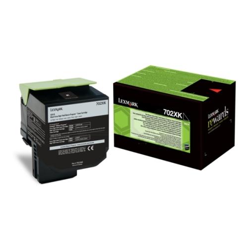 Lexmark Toner negru (70C2XK0 / 702XK) (Returnare, high capacity)