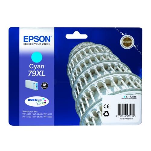 Epson Cartus cu cerneala cian (C13T79024010 / 79XL) (high capacity)