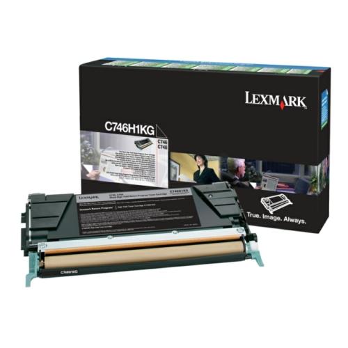 Lexmark Toner negru (C746H1KG / 0C746H1KG) (Returnare)