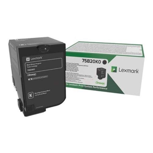 Lexmark Toner negru (75B20K0 / 075B20K0) (Returnare)