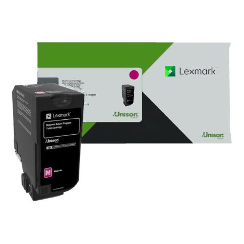 Lexmark Toner magenta (74C2SM0 / 0074C2SM0) (Returnare)