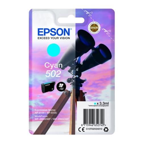 Epson Cartus cu cerneala cian (C13T02V24010 / 502)