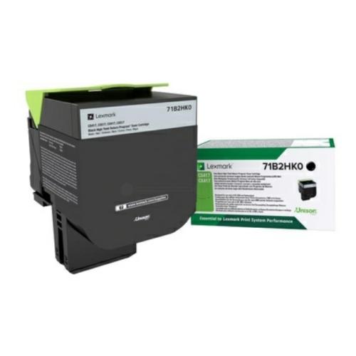 Lexmark Toner negru (71B2HK0 / 071B2HK0) (Returnare)