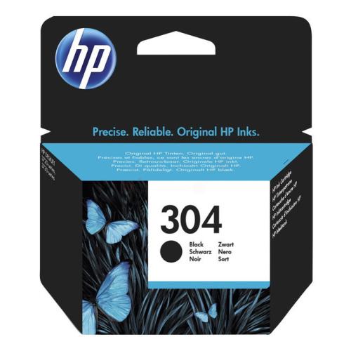 HP Cartus cu cerneala negru (N9K06AE / 304)