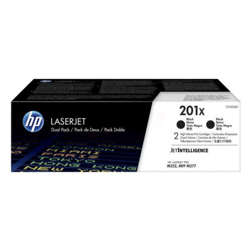 HP Toner negru (CF400XD / 201X) (Pachet dublu)