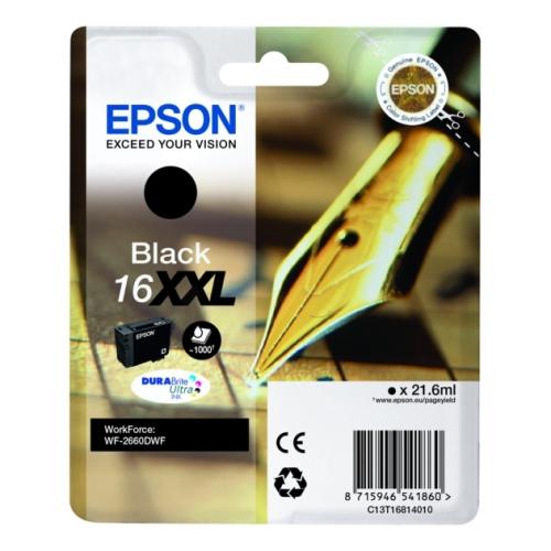 Epson Cartus cu cerneala negru (C13T16814012 / 16XXL) (high capacity)