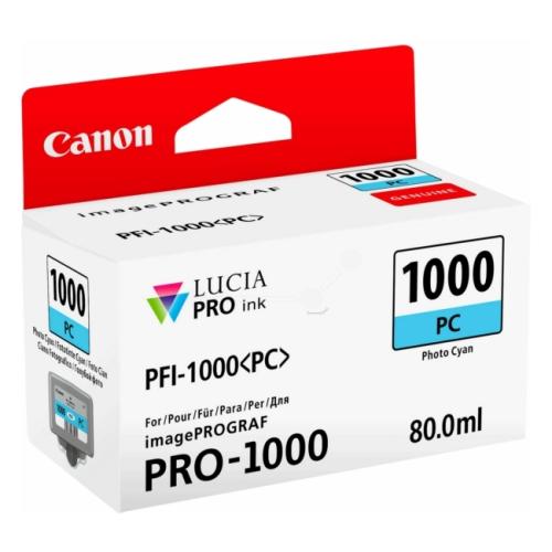 Canon Cartus cu cerneala fotografie cyan (0550C001 / PFI1000PC)