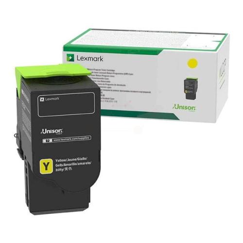 Lexmark Toner galben (78C2XY0 / 078C2XY0) (Returnare, high capacity)