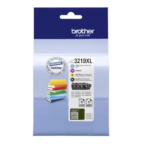 Brother Cartus cu cerneala negru / cian / magenta / galben (LC3219XLVALDR) (multipack)