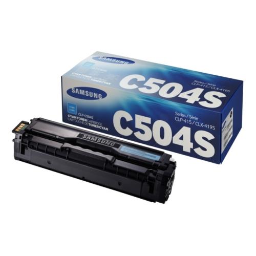 HP Toner cian (CLTC504SELS / SU025A / C504)