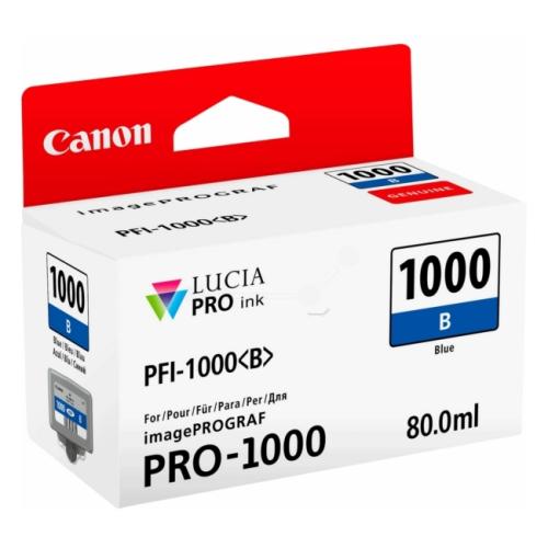 Canon Cartus cu cerneala albastru (0555C001 / PFI1000B)