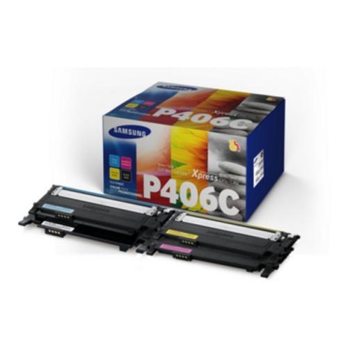 HP Toner negru / cian / magenta / galben (CLTP406CELS / SU375A / C406) (value kit)