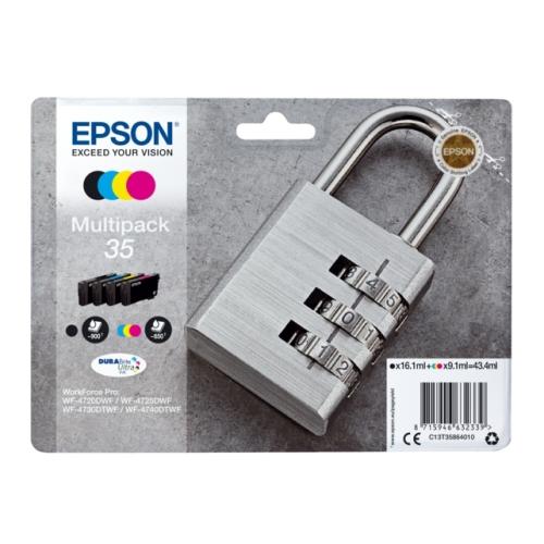 Epson Cartus cu cerneala negru / cian / magenta / galben (C13T35864010 / 35) (multipack)