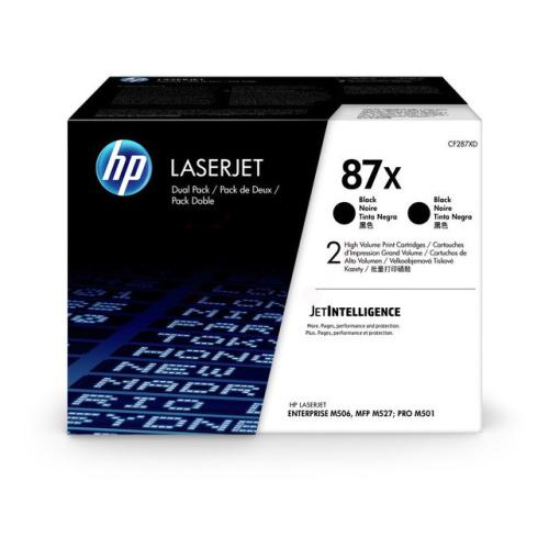 HP Toner negru (CF287XD / 87X) (Pachet dublu, high capacity)