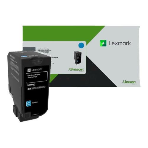 Lexmark Toner cian (74C20C0 / 0074C20C0) (Returnare)