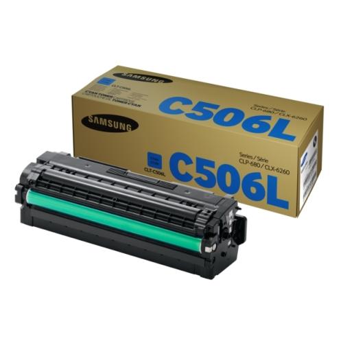 HP Toner cian (CLTC506LELS / SU038A / C506L)