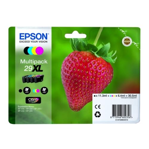 Epson Cartus cu cerneala negru / cian / magenta / galben (C13T29964012 / 29XL) (multipack, high capacity)