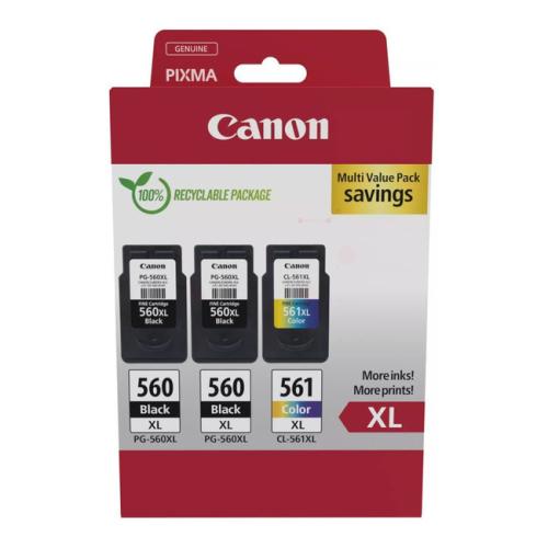 Canon Cartus cu cerneala negru / culoare (3712C009 / PG560XL+CL561XL) (multipack)