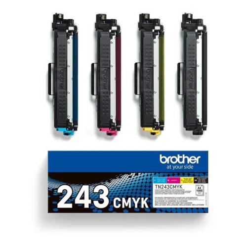 Brother Toner negru / cian / magenta / galben (TN243CMYK / TN243VALBP) (multipack)