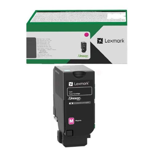 Lexmark Toner magenta (81C2XM0 / 081C2XM0) (Returnare, high capacity)