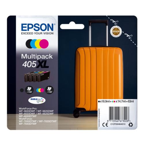 Epson Cartus cu cerneala negru / cian / magenta / galben (C13T05H64010 / 405XL) (multipack, high capacity)