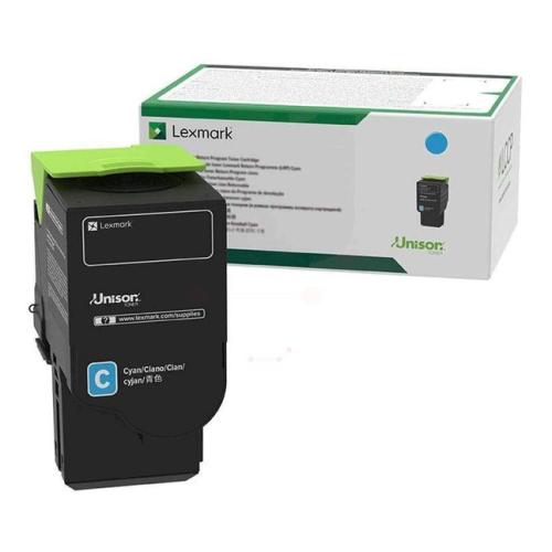 Lexmark Toner cian (78C20C0 / 078C20C0) (Returnare)