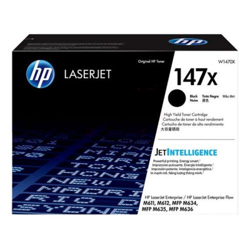 HP Toner negru (W1470X / 147X) (high capacity)