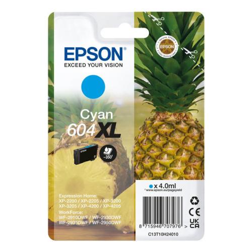 Epson Cartus cu cerneala cian (C13T10H24010 / 604XL) (high capacity)