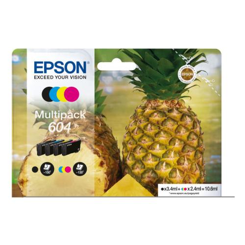 Epson Cartus cu cerneala negru / cian / magenta / galben (C13T10G64010 / 604) (multipack)