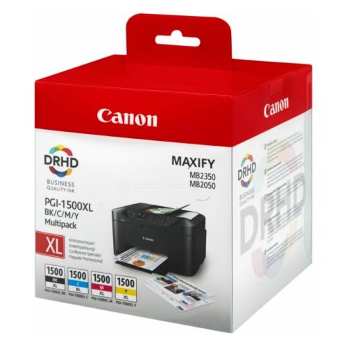 Canon Cartus cu cerneala negru / cian / magenta / galben (9182B010 / PGI1500XLCMYBK) (multipack)