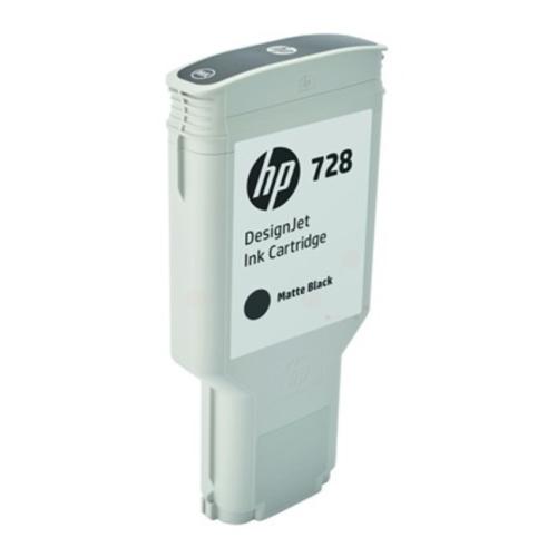 HP Cartus cu cerneala negru mat (3WX25A / 728)