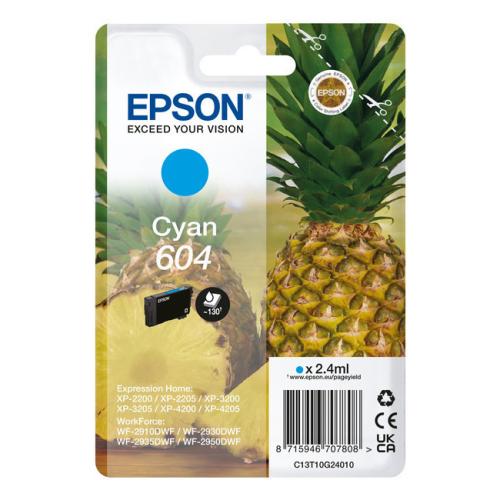 Epson Cartus cu cerneala cian (C13T10G24010 / 604)