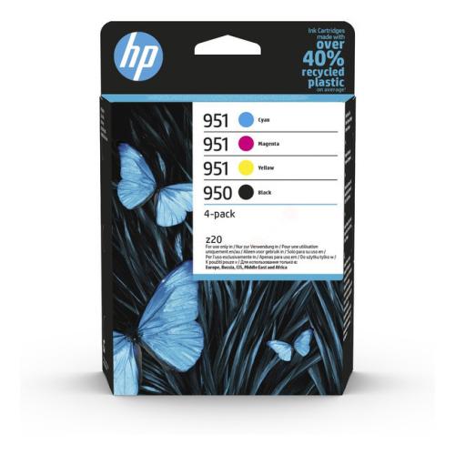 HP Cartus cu cerneala negru / cian / magenta / galben (6ZC65AE / 950951) (multipack)