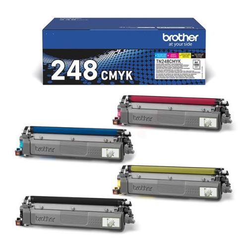 Brother Toner negru / cian / magenta / galben (TN248CMYK / TN248VAL) (multipack)