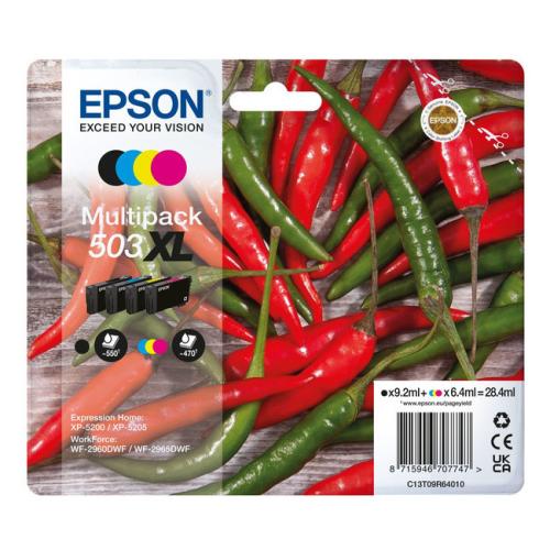 Epson Cartus cu cerneala negru / cian / magenta / galben (C13T09R64010 / 503XL) (multipack, high capacity)